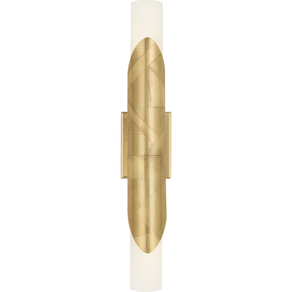 Michael Berman Brut Wall Sconce in Modern Brass Color. Picture 1