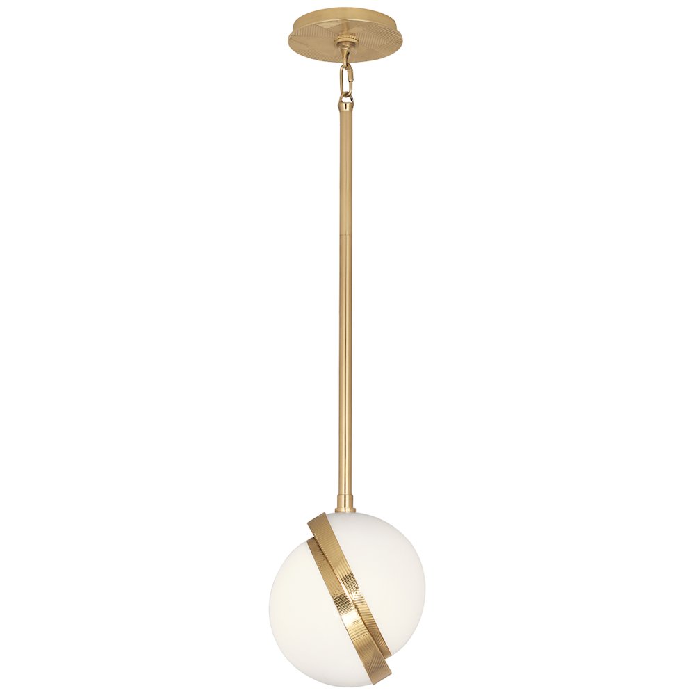Michael Berman Brut Pendant in Modern Brass Color. Picture 1