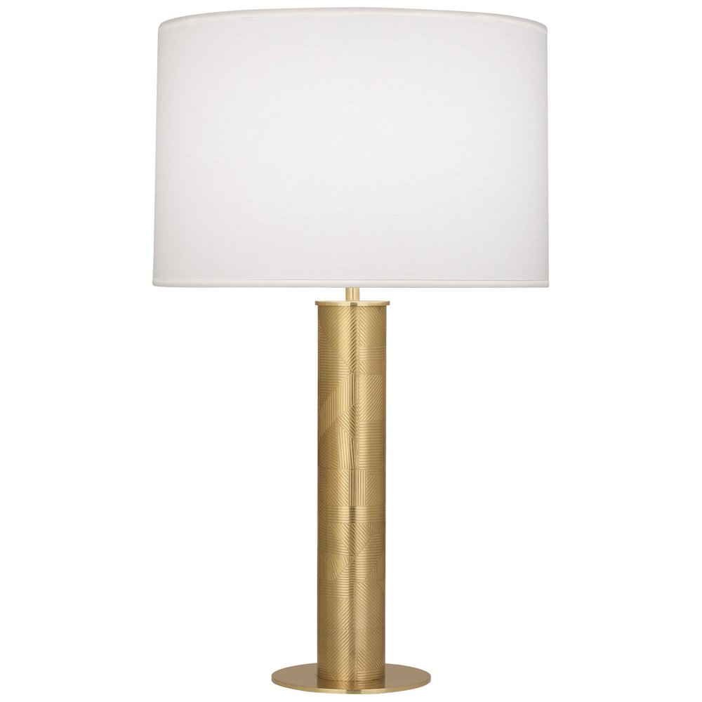 Michael Berman Brut Table Lamp in Modern Brass Color. Picture 1