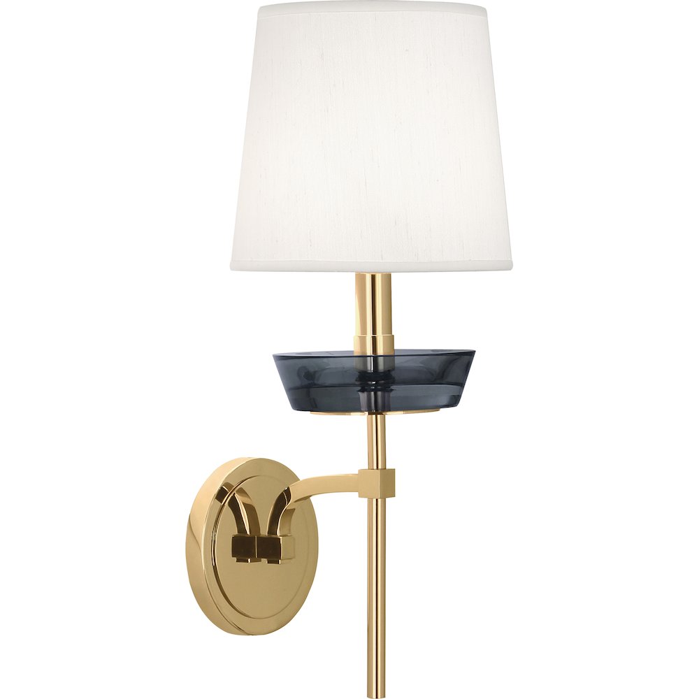 Cristallo Wall Sconce in Modern Brass Color. Picture 1