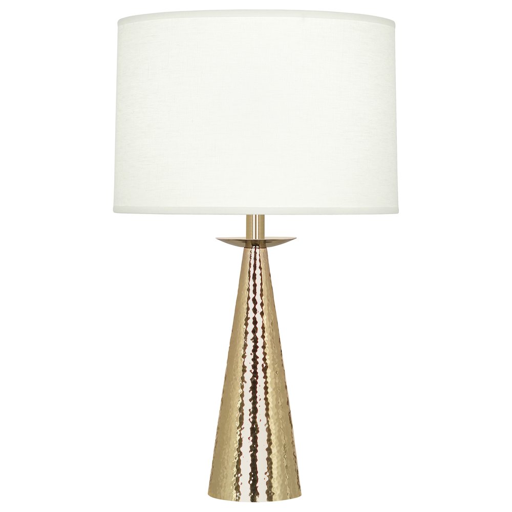 Dal Accent Lamp in Modern Brass Color. Picture 1