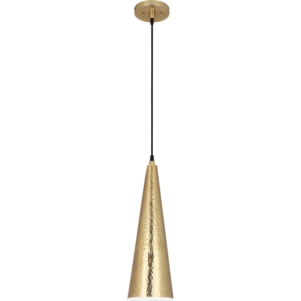Dal Pendant in Modern Brass Color. Picture 1