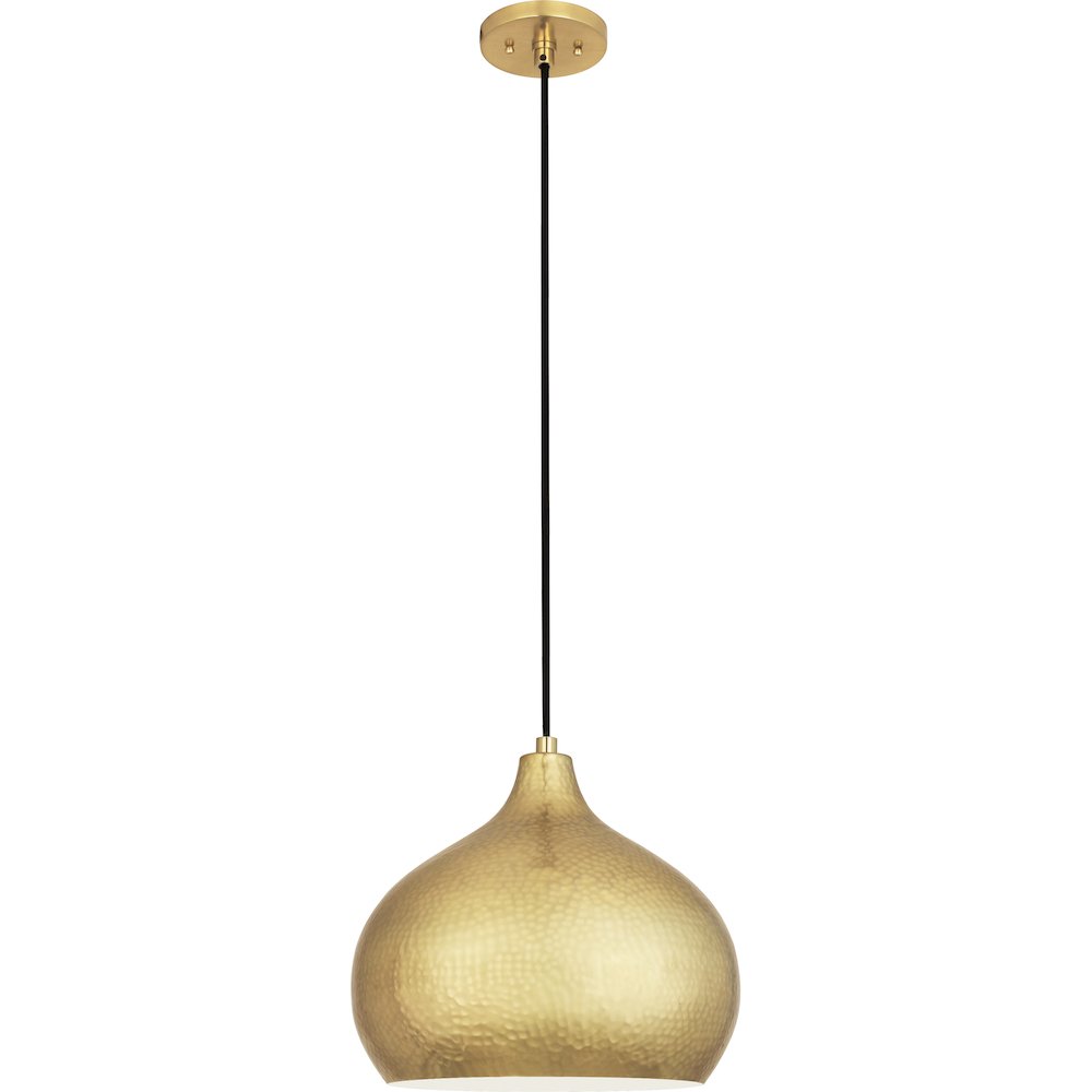 Dal Pendant in Modern Brass Color. Picture 1
