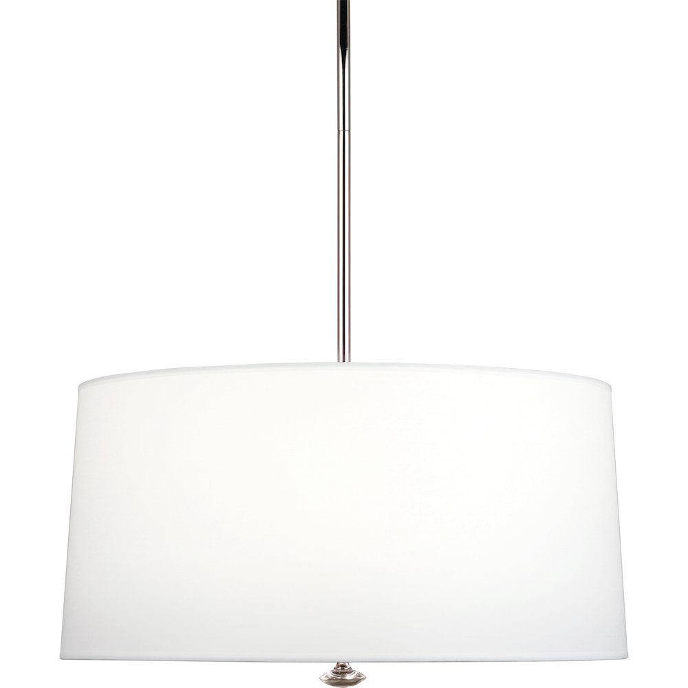Penelope Pendant in Polished Nickel Color. Picture 1