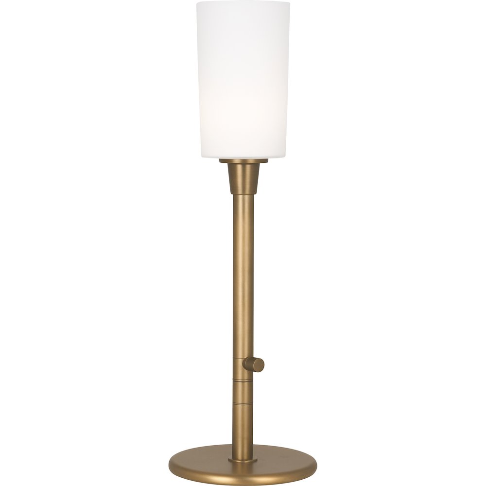 Rico Espinet Nina Table Lamp in Aged Brass Color. Picture 1