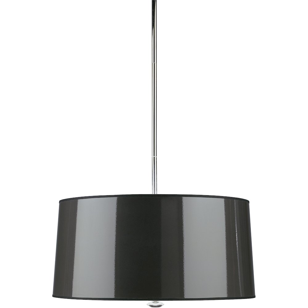 Penelope Pendant in Polished Nickel Color. Picture 1