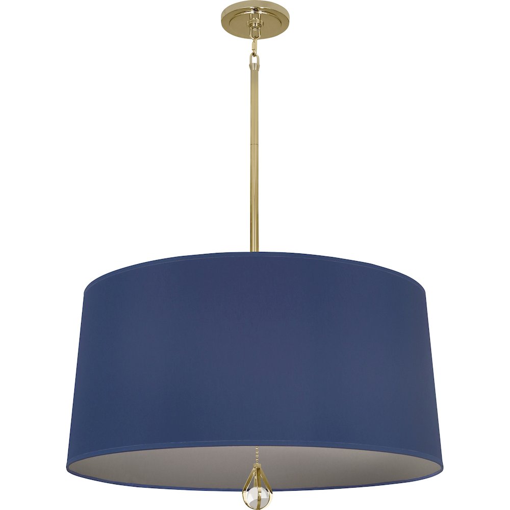 Williamsburg Custis Pendant in Modern Brass Color. Picture 1