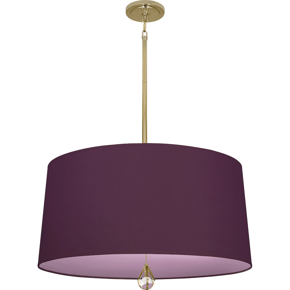 Williamsburg Custis Pendant in Modern Brass Color. Picture 1