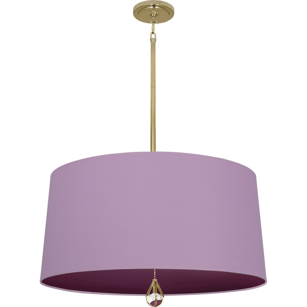 Williamsburg Custis Pendant in Modern Brass Color. Picture 1