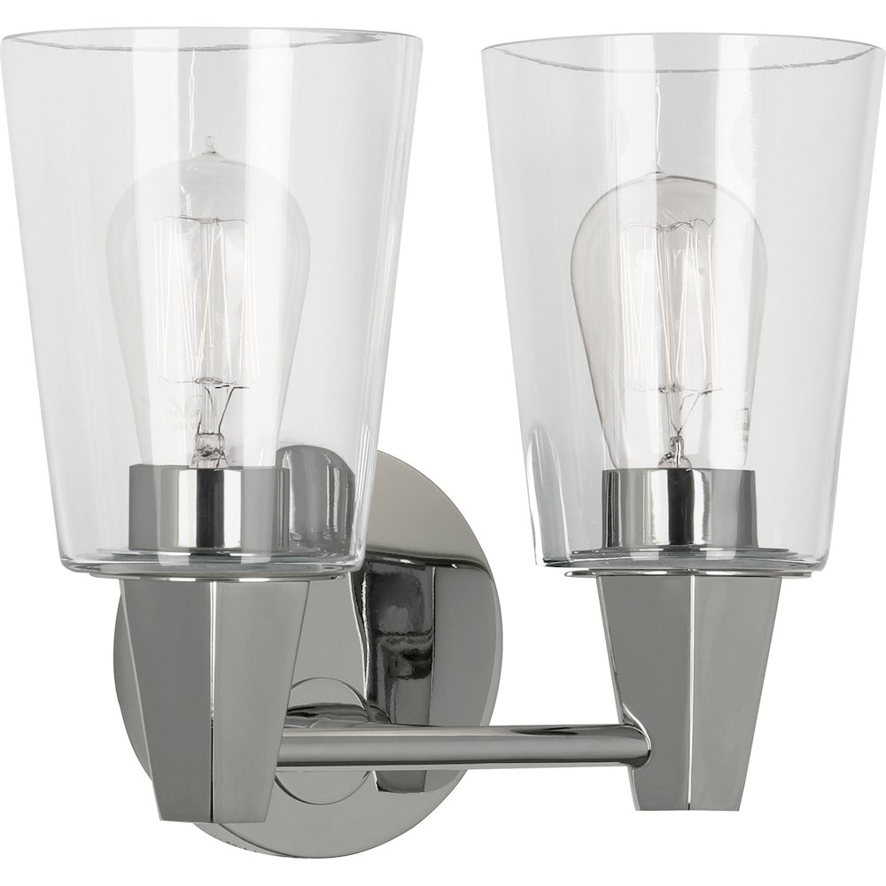 Wheatley Wall Sconce in Polished Chrome Color. Picture 1