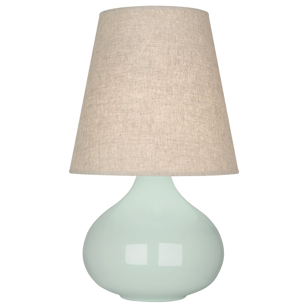 Celadon June Accent Lamp in Celadon Glazed Ceramic Color. Picture 1