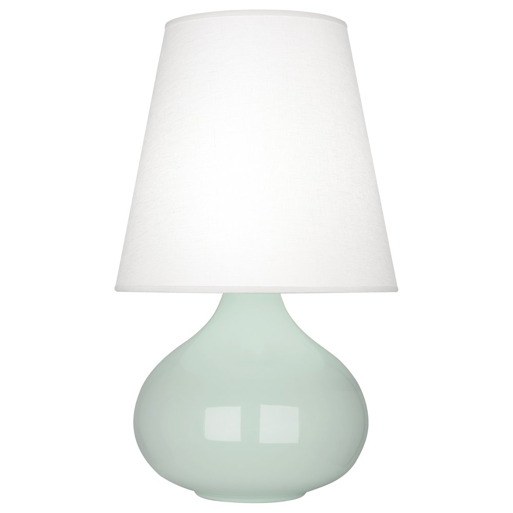 Celadon June Accent Lamp in Celadon Glazed Ceramic Color. Picture 1