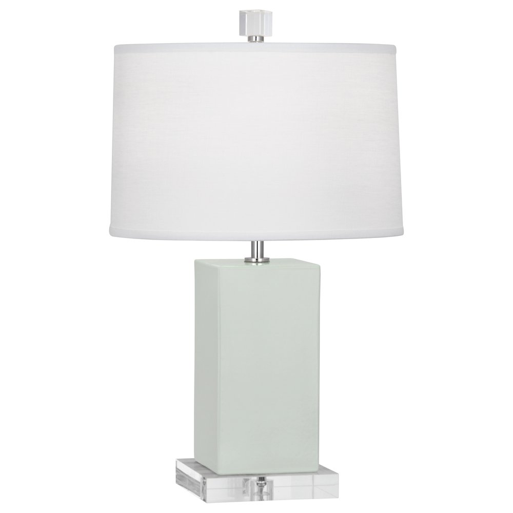 Celadon Harvey Accent Lamp in Celadon Glazed Ceramic Color. Picture 1