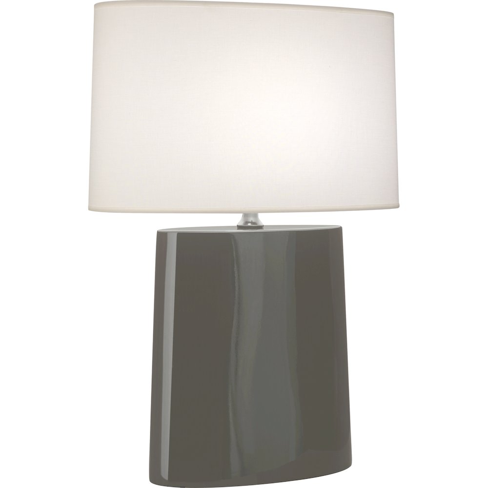 Ash Victor Table Lamp in Ash Glazed Ceramic Color. Picture 1