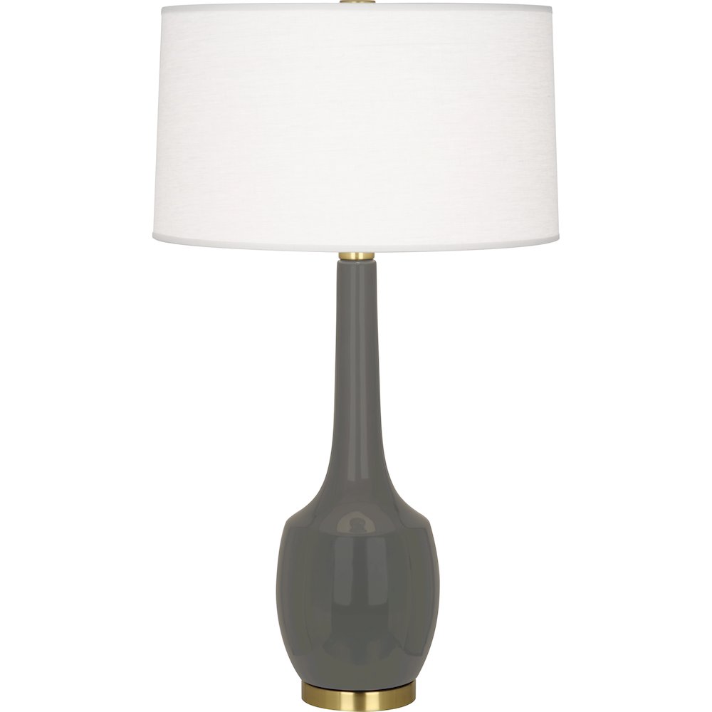 Ash Delilah Table Lamp in Ash Glazed Ceramic Color. Picture 1