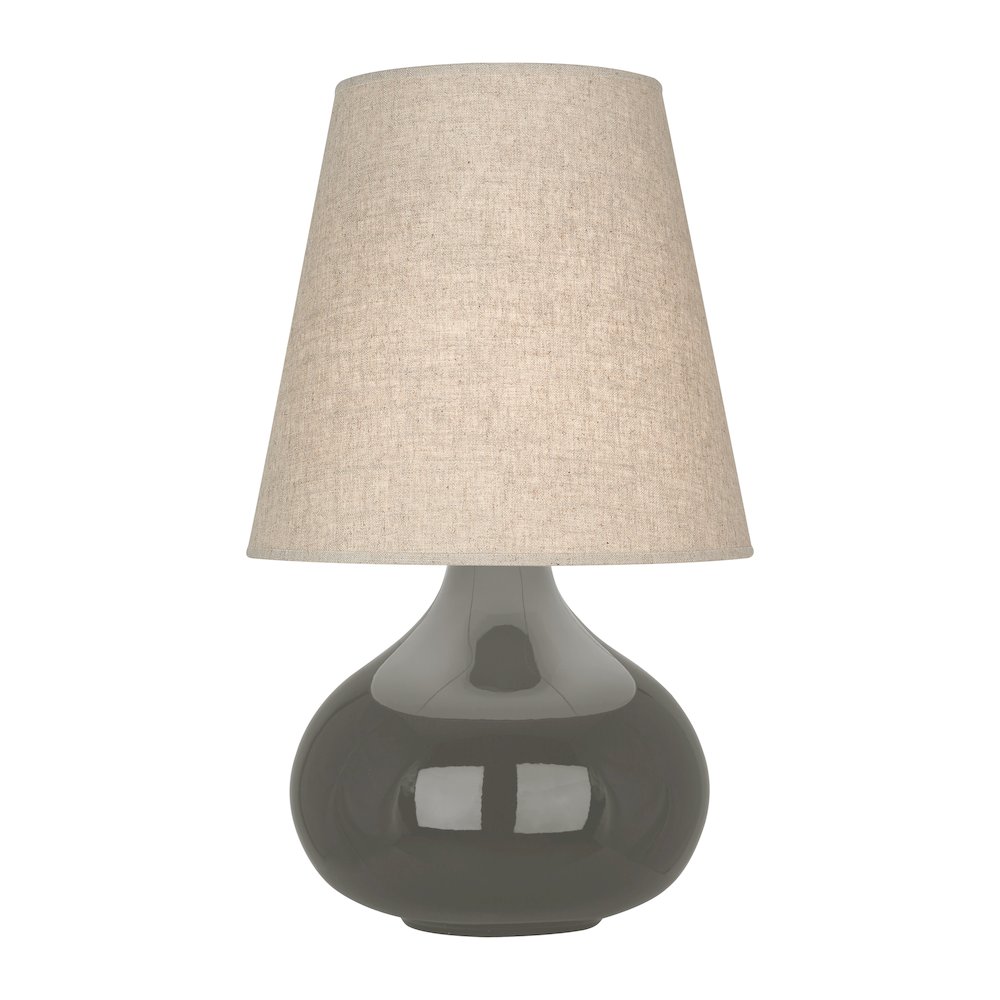 Ash June Accent Lamp in Ash Glazed Ceramic Color. Picture 1
