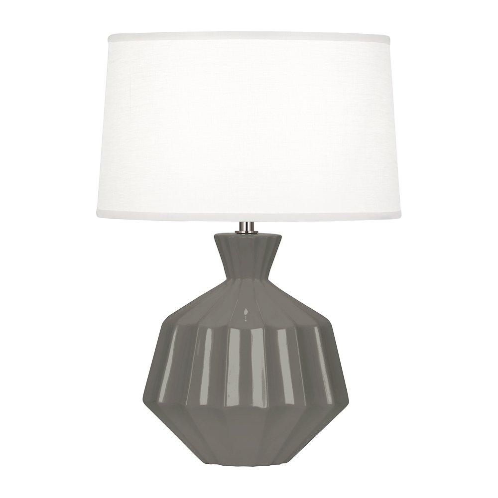 Ash Orion Accent Lamp in Ash Glazed Ceramic Color. Picture 1
