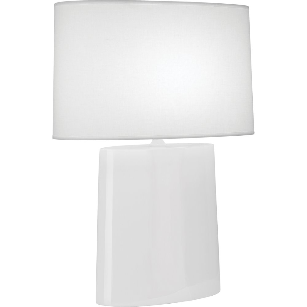 Daisy Victor Table Lamp in Daisy Glazed Ceramic Color. Picture 1
