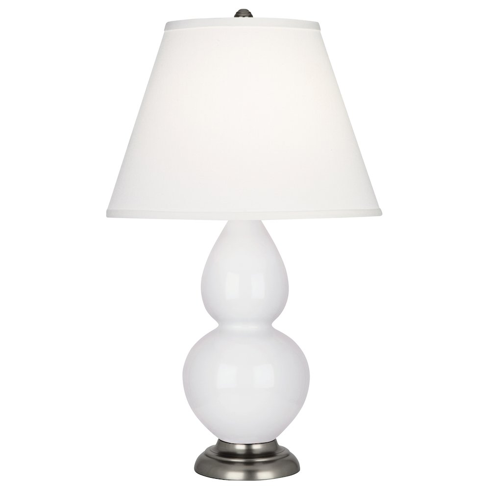 Daisy Small Double Gourd Accent Lamp in Daisy Glazed Ceramic Color. Picture 1
