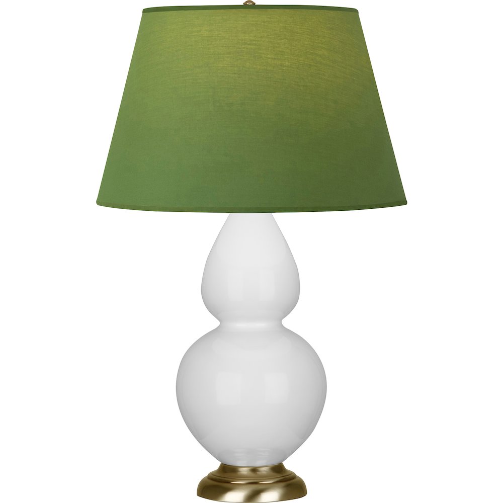Daisy Double Gourd Table Lamp in Daisy Glazed Ceramic Color. Picture 1