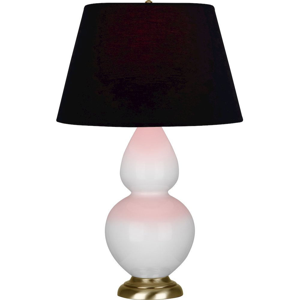 Daisy Double Gourd Table Lamp in Daisy Glazed Ceramic Color. Picture 1