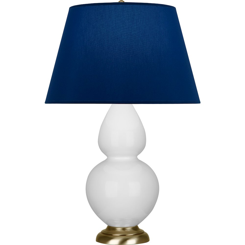 Daisy Double Gourd Table Lamp in Daisy Glazed Ceramic Color. Picture 1