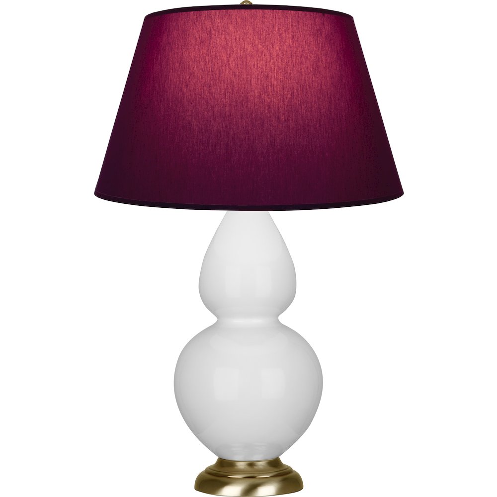 Daisy Double Gourd Table Lamp in Daisy Glazed Ceramic Color. Picture 1