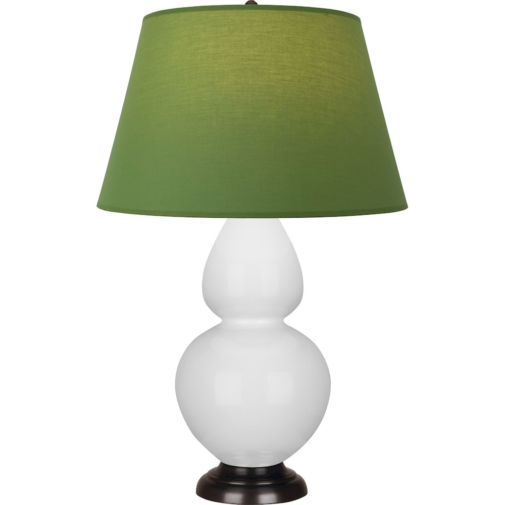 Daisy Double Gourd Table Lamp in Daisy Glazed Ceramic Color. Picture 1