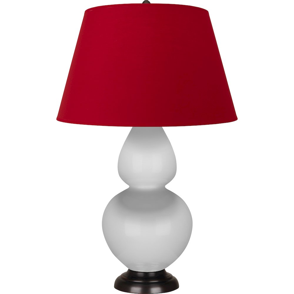 Daisy Double Gourd Table Lamp in Daisy Glazed Ceramic Color. Picture 1