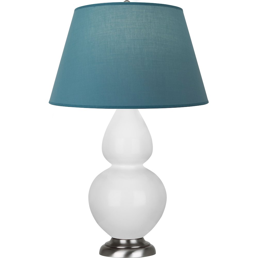 Daisy Double Gourd Table Lamp in Daisy Glazed Ceramic Color. Picture 1