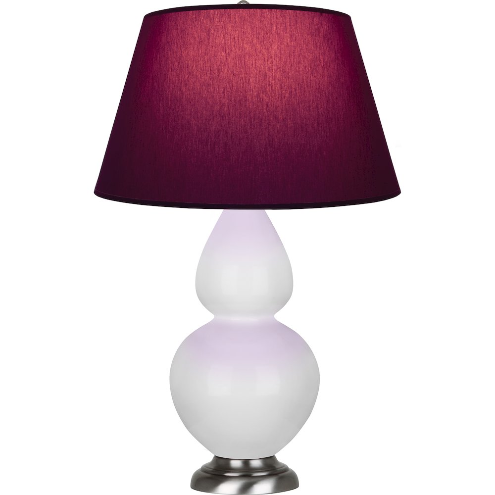 Daisy Double Gourd Table Lamp in Daisy Glazed Ceramic Color. Picture 1
