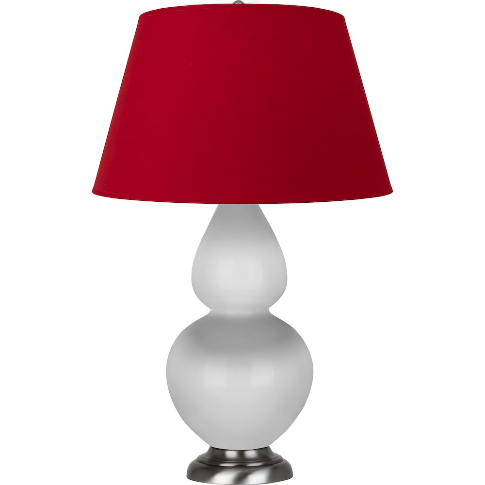 Daisy Double Gourd Table Lamp in Daisy Glazed Ceramic Color. Picture 1