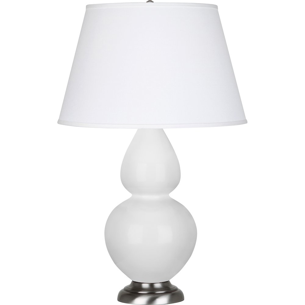 Daisy Double Gourd Table Lamp in Daisy Glazed Ceramic Color. Picture 1