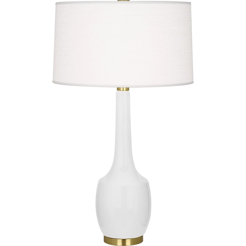 Daisy Delilah Table Lamp in Daisy Glazed Ceramic Color. Picture 1