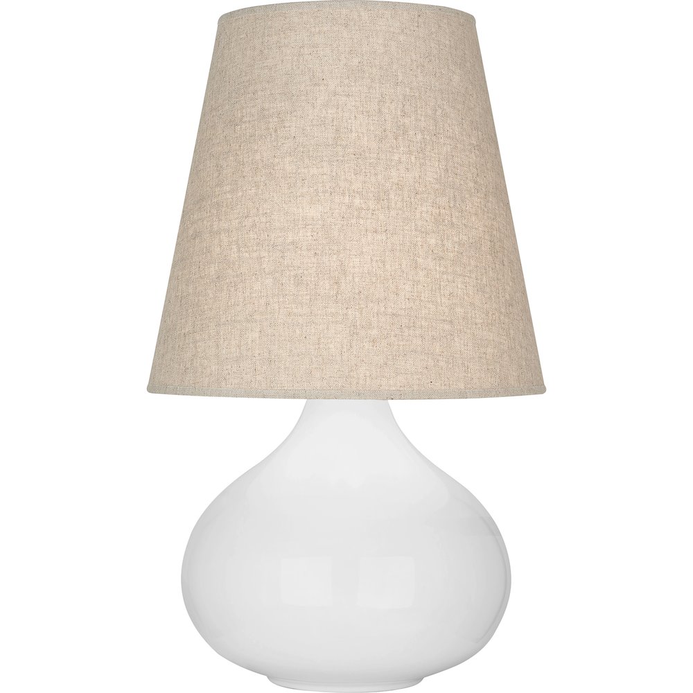Daisy June Accent Lamp in Daisy Glazed Ceramic Color. Picture 1