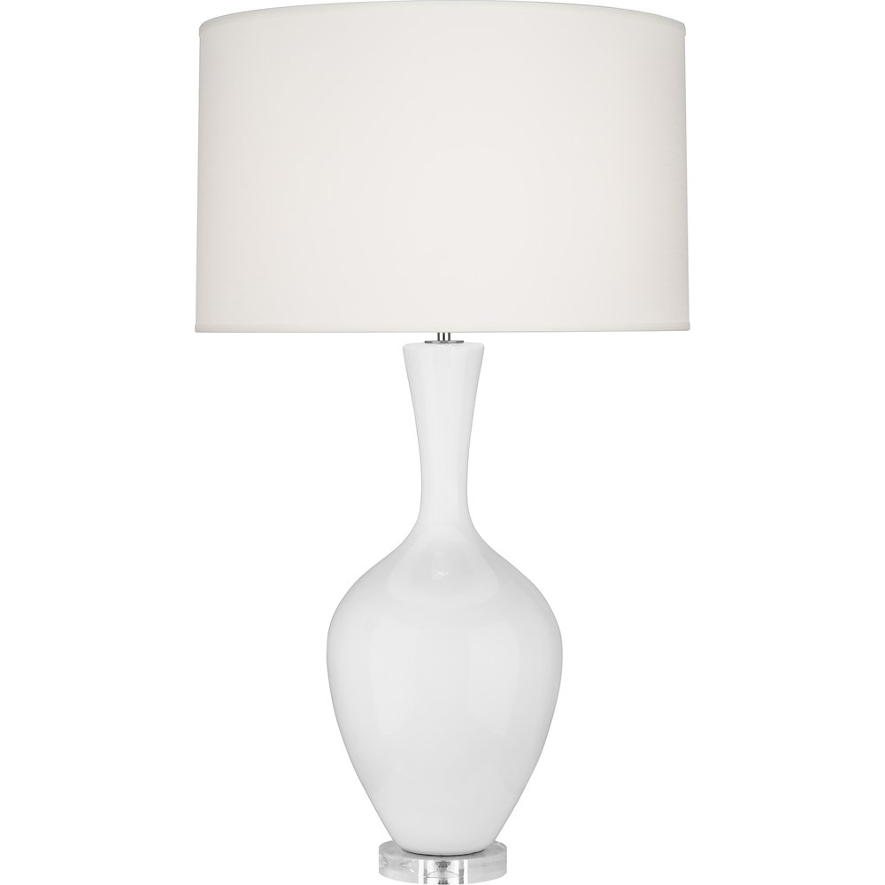 Daisy Audrey Table Lamp in Daisy Glazed Ceramic Color. Picture 1