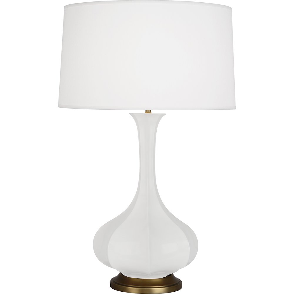 Daisy Pike Table Lamp in Daisy Glazed Ceramic Color. Picture 1