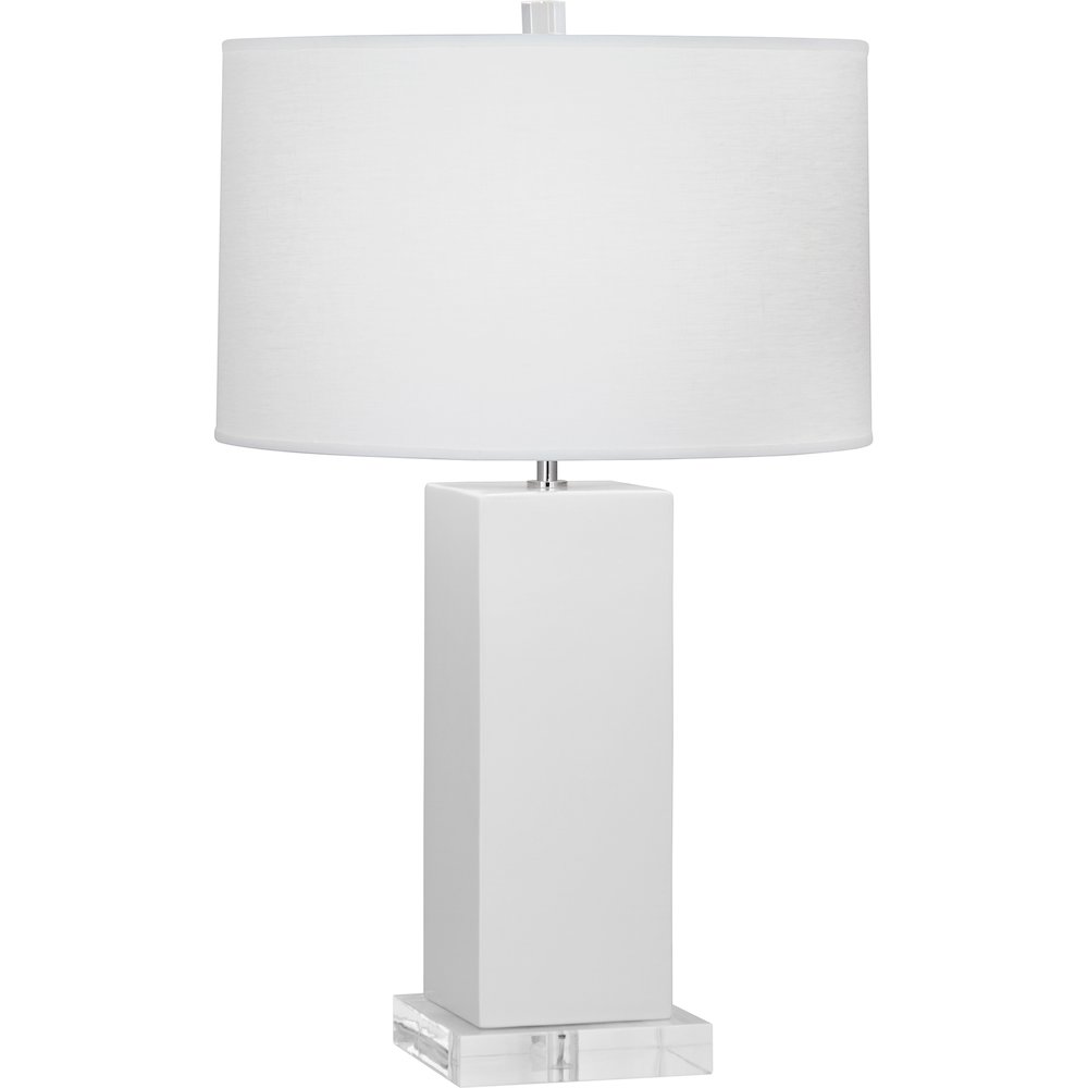 Daisy Harvey Table Lamp in Daisy Glazed Ceramic Color. Picture 1