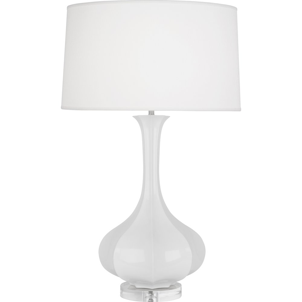 Daisy Pike Table Lamp in Daisy Glazed Ceramic Color. Picture 1