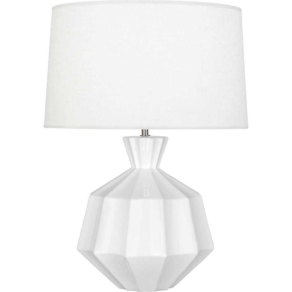 Daisy Orion Table Lamp in Daisy Glazed Ceramic Color. Picture 1