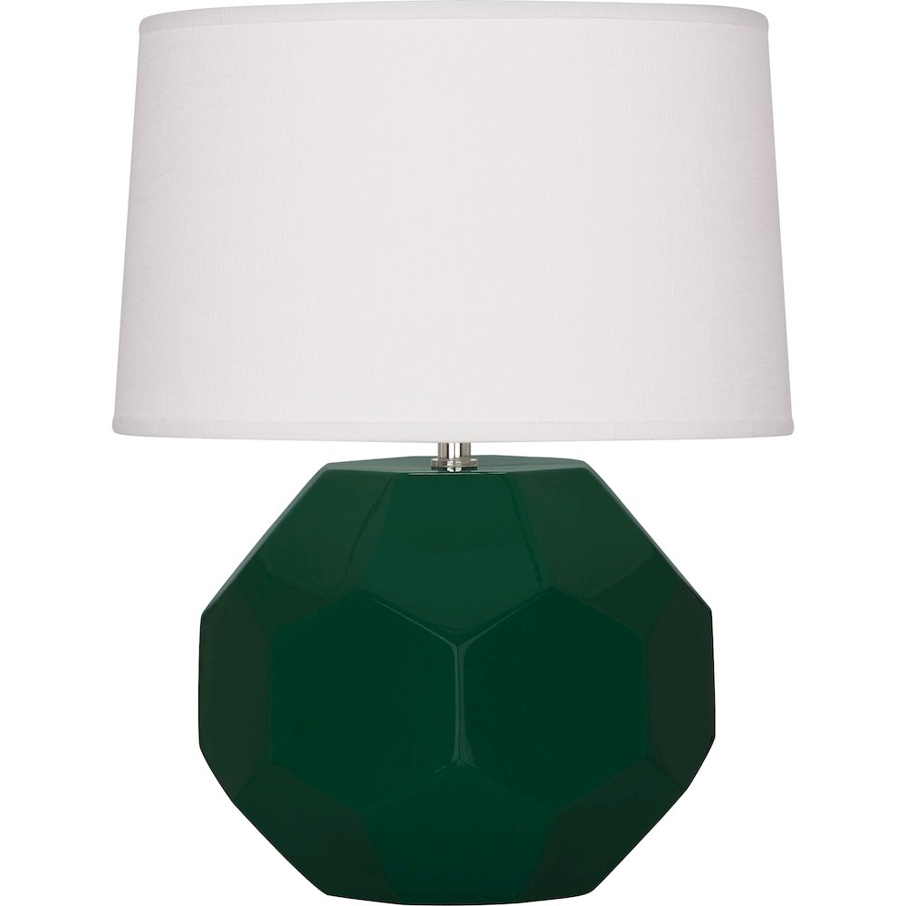 Jungle Franklin Accent Lamp in Jungle Glazed Ceramic Color. Picture 1