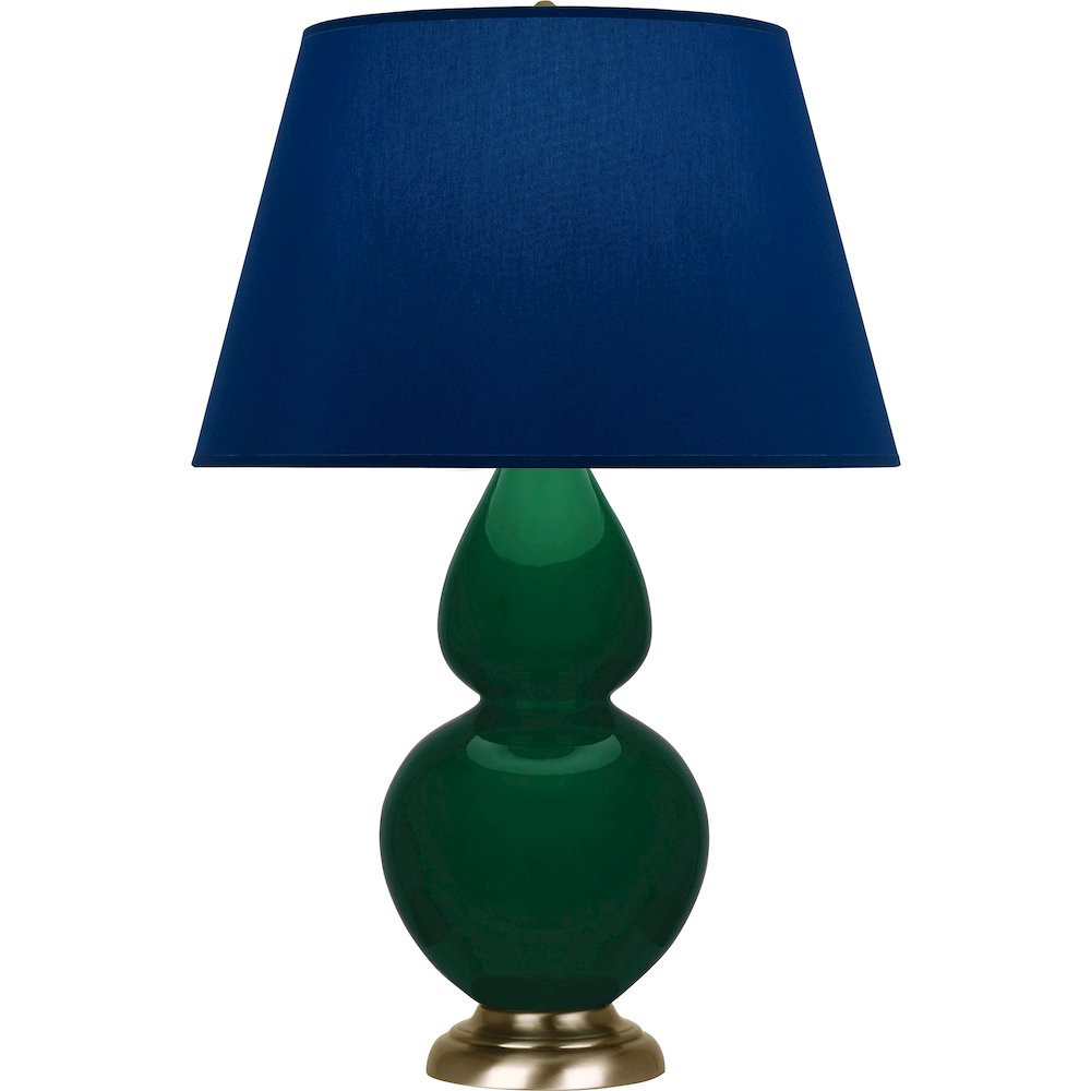 Jungle Double Gourd Table Lamp in Jungle Glazed Ceramic Color. Picture 1