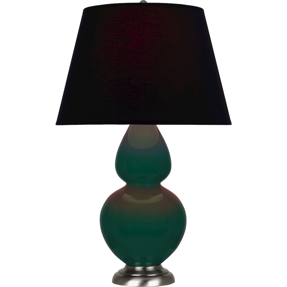 Jungle Double Gourd Table Lamp in Jungle Glazed Ceramic Color. Picture 1