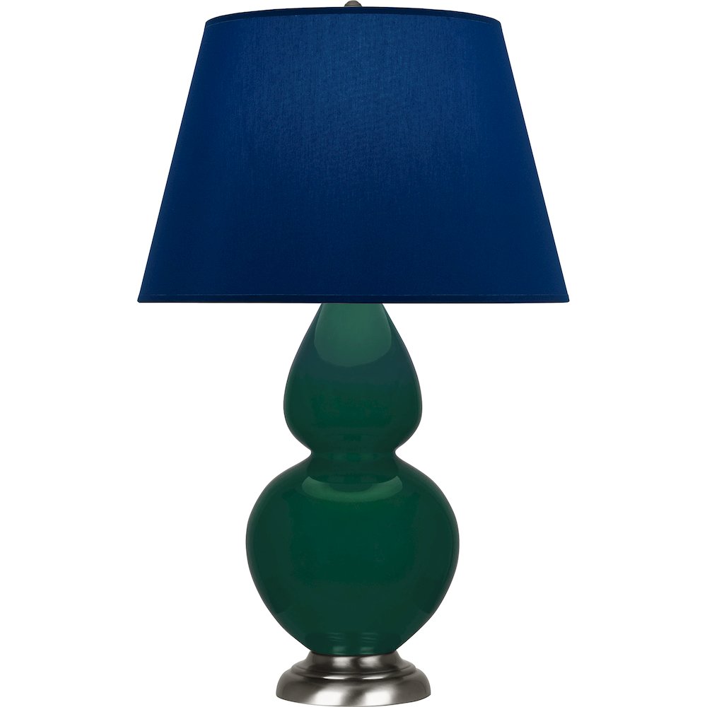 Jungle Double Gourd Table Lamp in Jungle Glazed Ceramic Color. Picture 1
