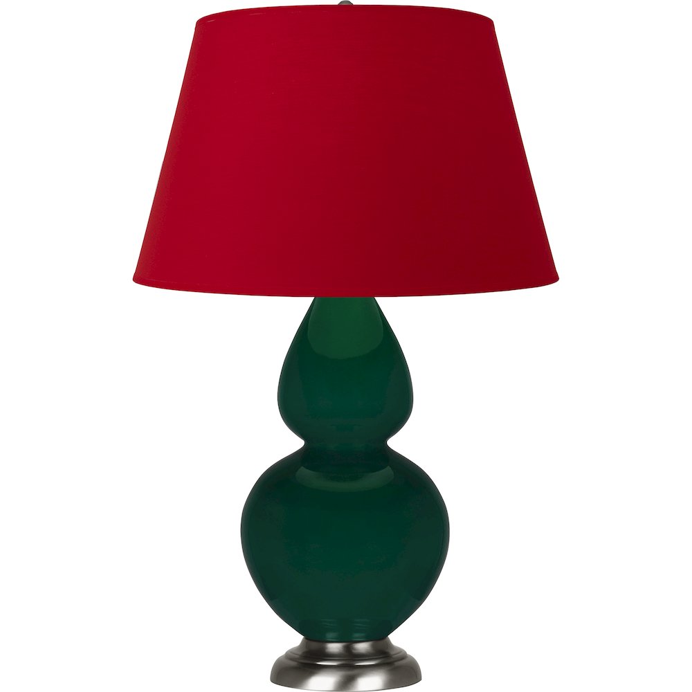 Jungle Double Gourd Table Lamp in Jungle Glazed Ceramic Color. Picture 1