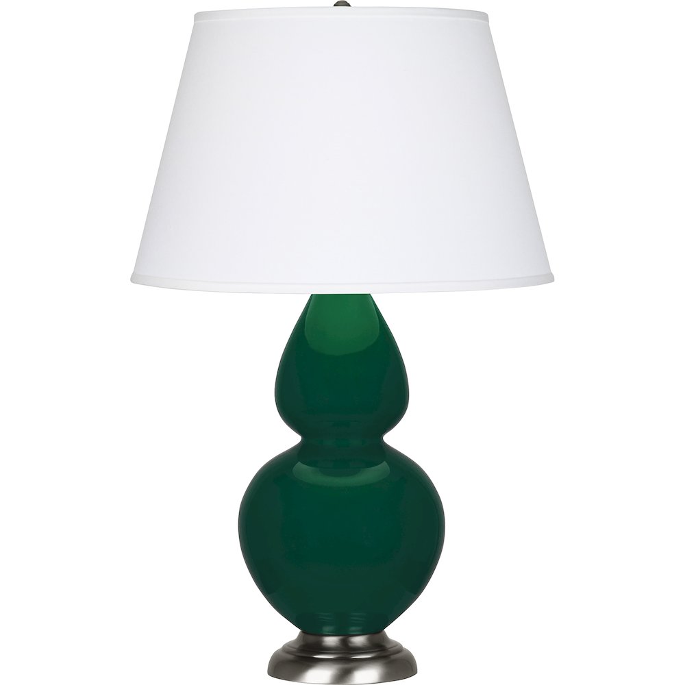 Jungle Double Gourd Table Lamp in Jungle Glazed Ceramic Color. Picture 1