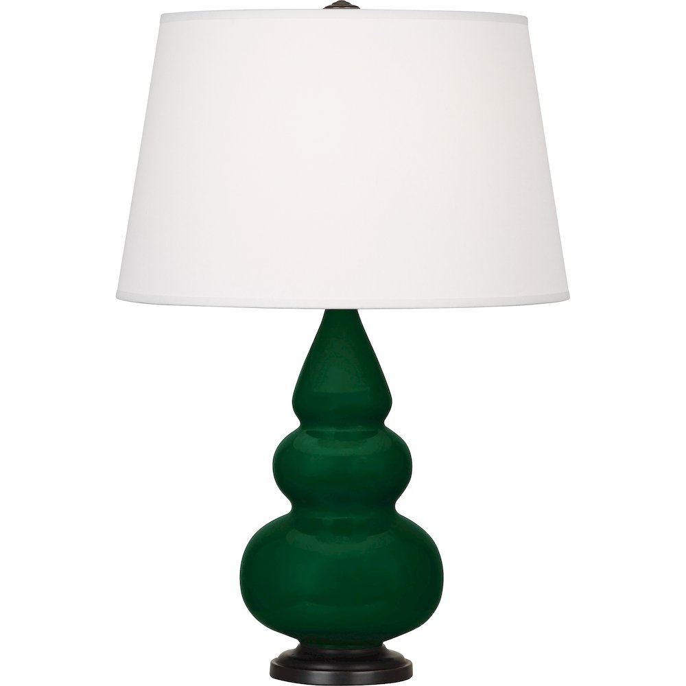 Jungle Small Triple Gourd Accent Lamp in Jungle Glazed Ceramic Color. Picture 1