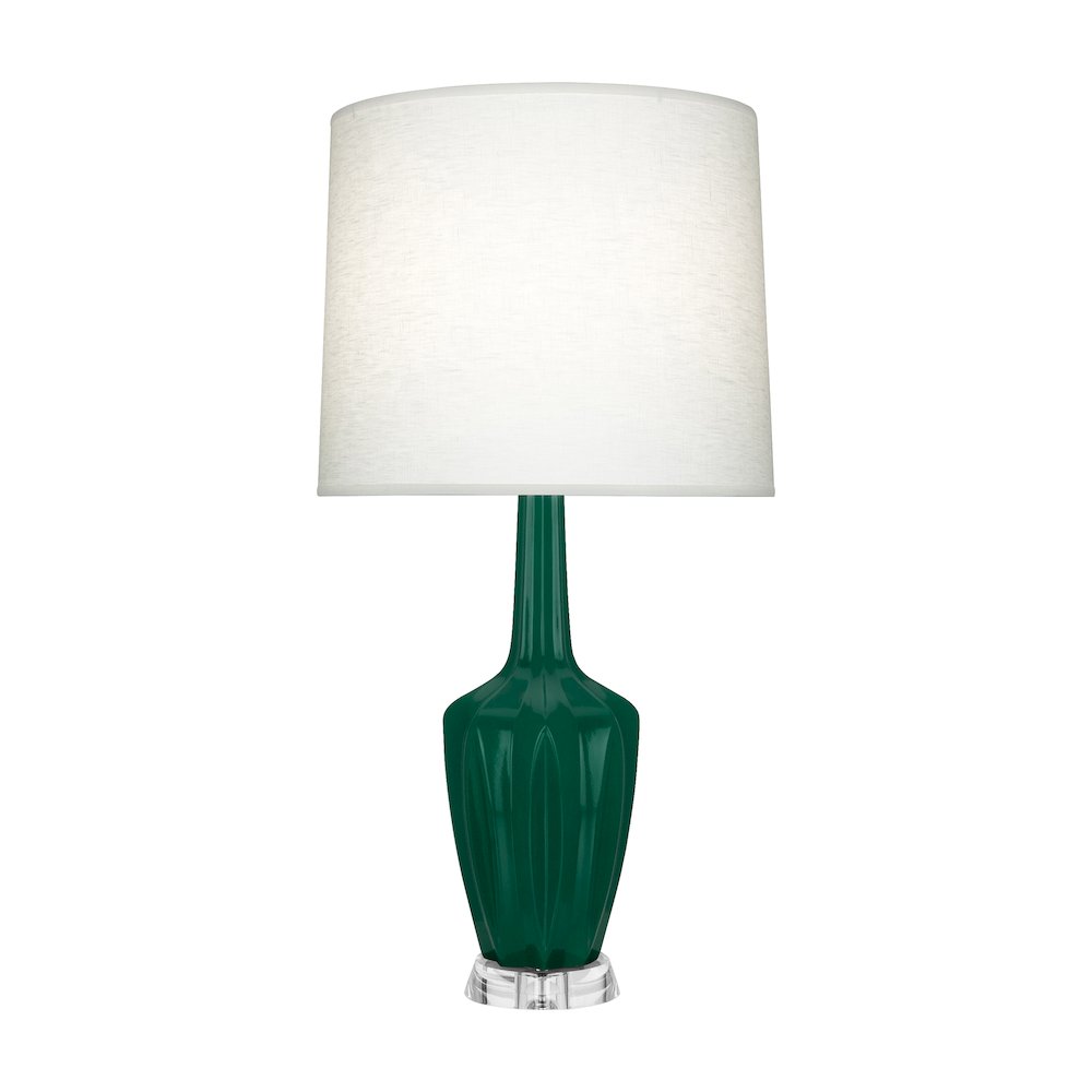 Jungle Emma Accent Lamp in Jungle Glazed Ceramic Color. Picture 1