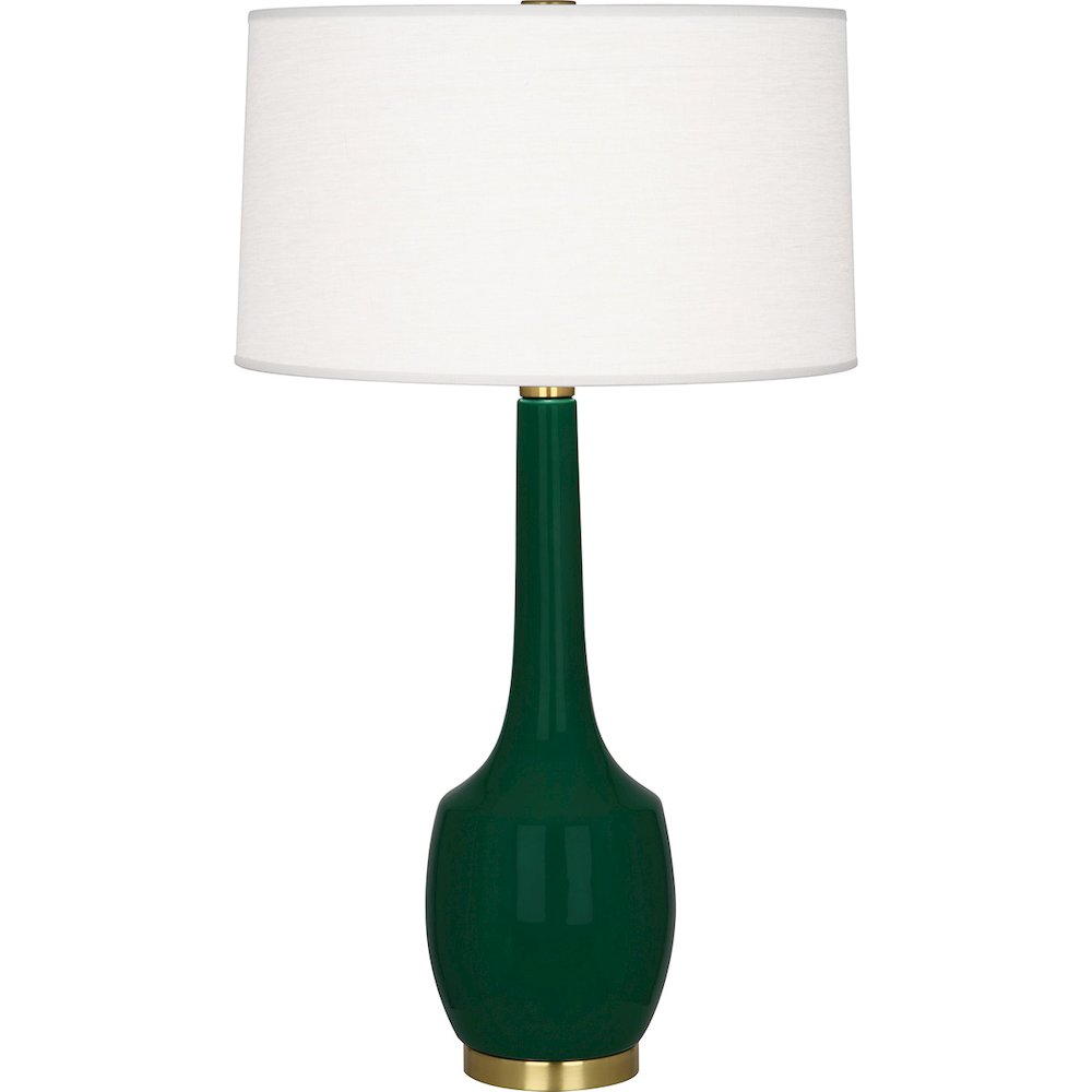 Jungle Delilah Table Lamp in Jungle Glazed Ceramic Color. Picture 1