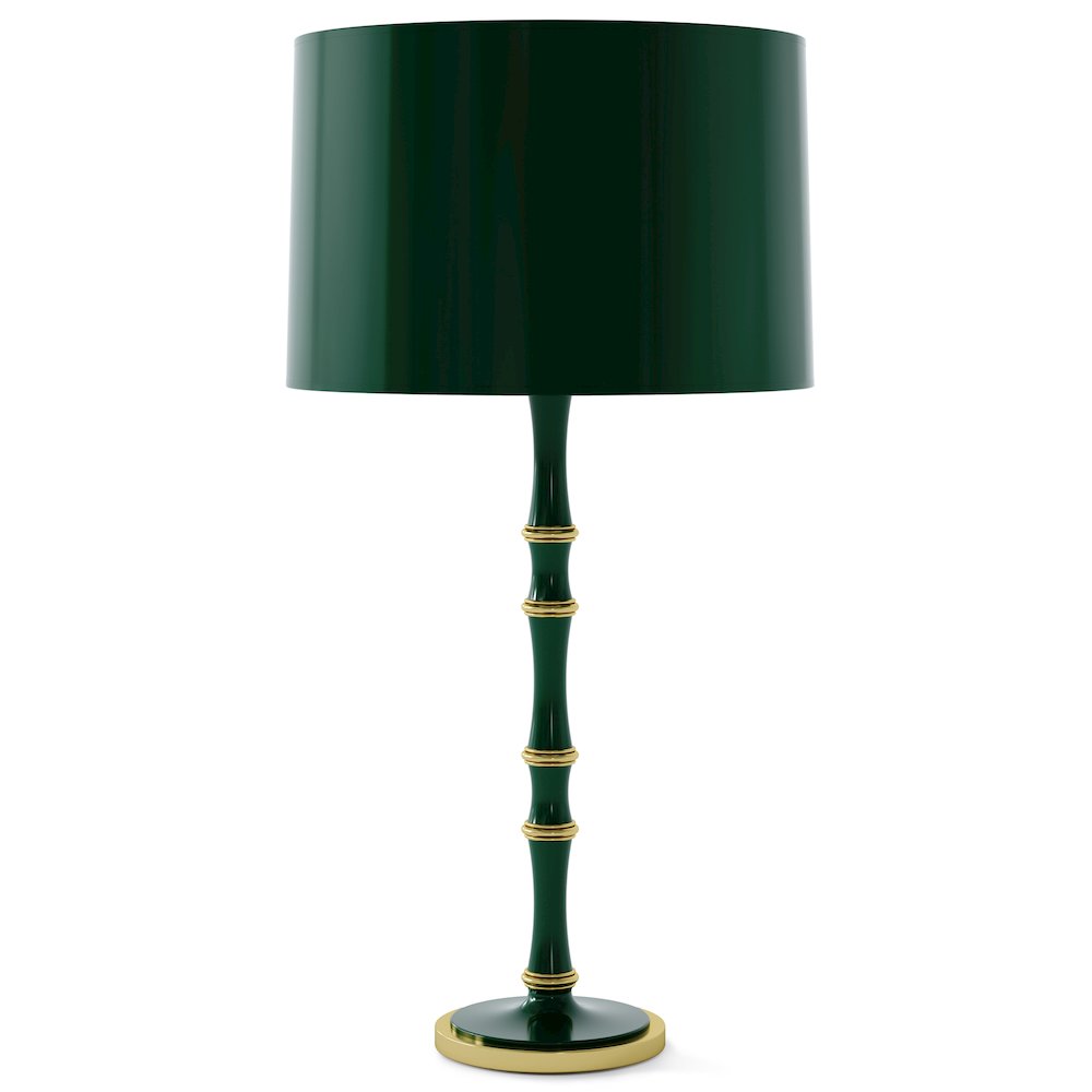 Kane Table Lamp in Jungle Color. Picture 1
